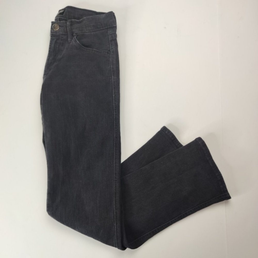 Mother Rascal Cuff Dashing and Dangerous Black Jeans Size 25